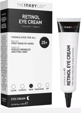 The INKEY List Retinol Eye Cream 15ml – Reduces Wrinkles & Fine Lines