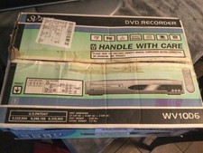 Funai SV2000 OS Demo in Original Box WV10D6 Record DVD-R DVD R DVD-RW/ RW Player