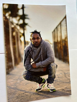 Kendrick Lamar Autogramm 20x 30  Orginal
