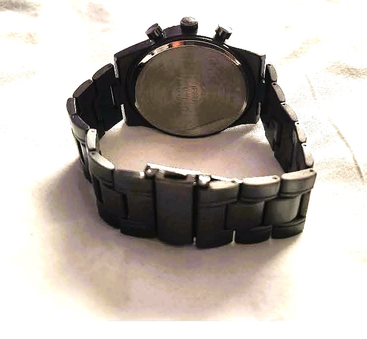 Paquete de reloj vintage de marca con correa de reloj llena de oro Foto 3 de 4