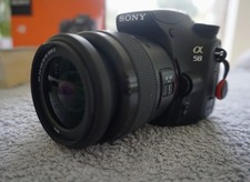 Sony Alpha A58 SLT-A58 20.1MP DSLR + DT18-55mm F3.5-5.6 SAM II Zoom Lens