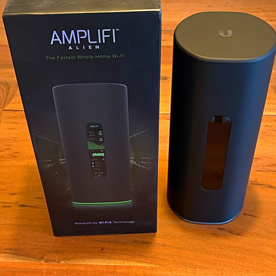 AmpliFi Alien Whole-Home Wi Fi 6 Wireless Router, Black w/ Box