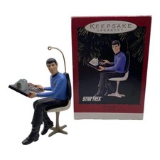 Hallmark Star Trek Keepsake Ornament Mr. Spock 1996 Vtg Collectible