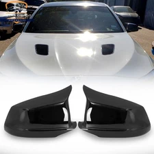Gloss Black M Style Side Mirror Cover Caps For 2011-2013 BMW F10 535i 550i 528i