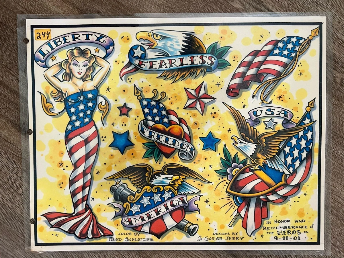 Sailor Jerry Tattoo Flash for sale | eBay