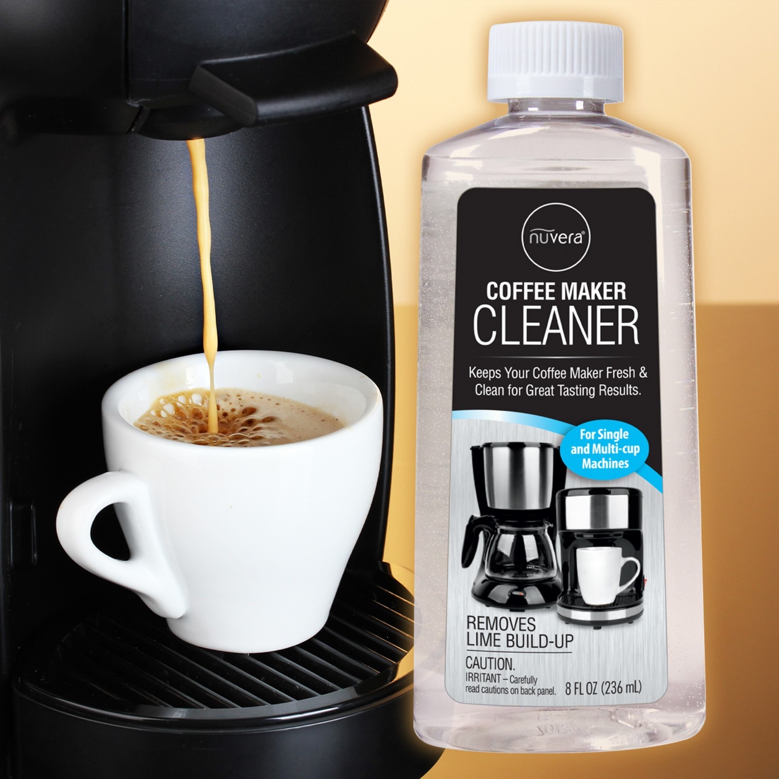 S Cleaner Descaling Solution For All Single Cup Standard