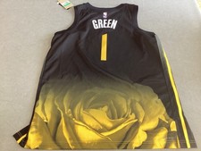 Golden State Warriors JaMychal Green Black Swingman NBA Jersey-NEW/Unused
