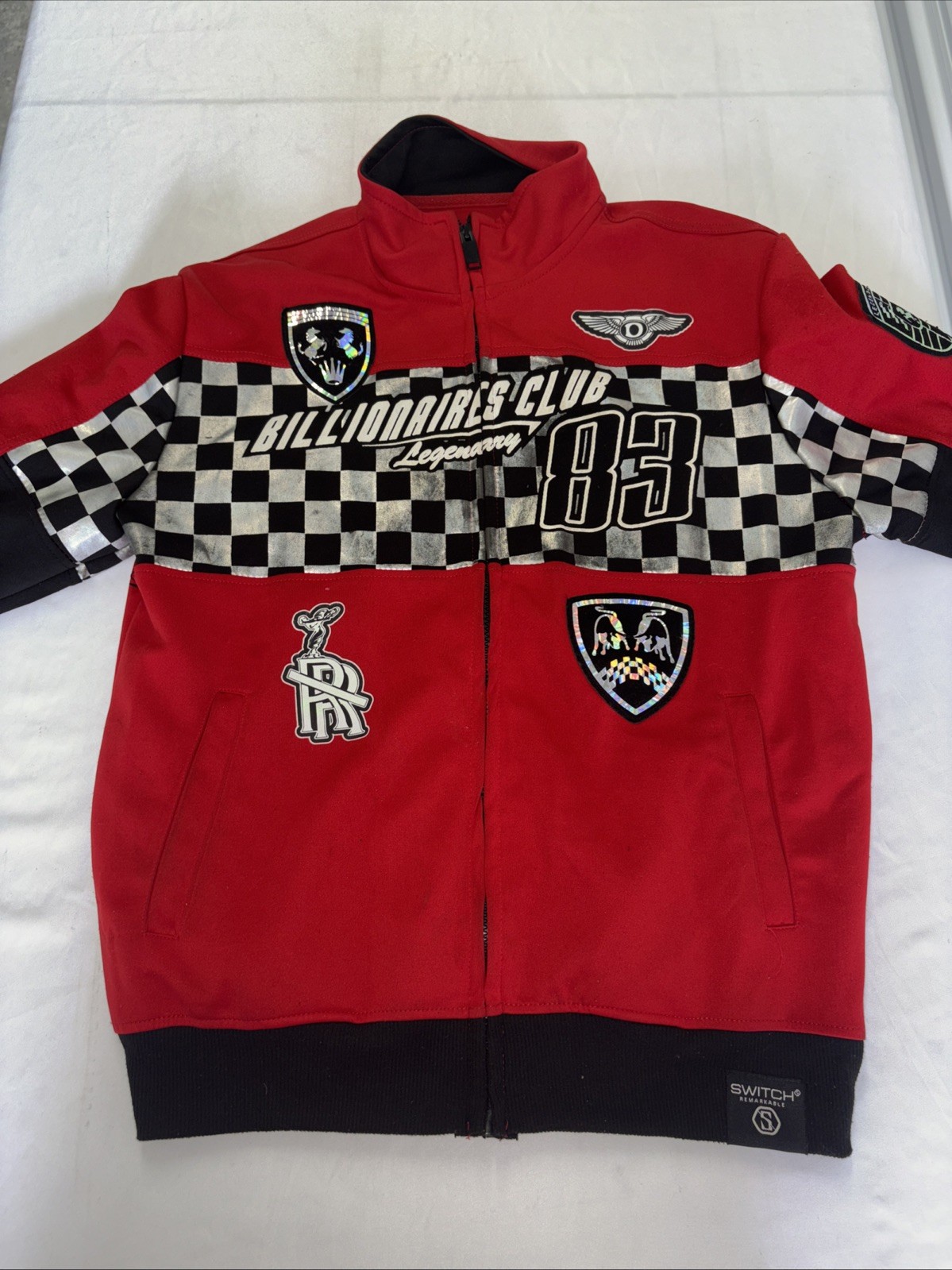 Switch Remarkable Jacket Zip up Billionaires Club… - image 1