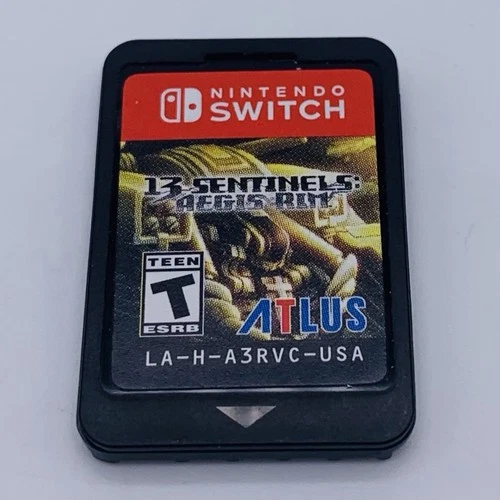13 Sentinels: Aegis Rim Nintendo Switch, 2022 Atlus - Cartridge Only Tested