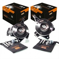 2X RadlagergehäUse Komplett Vorne FüR Peugeot 206 (2A/C) 1998-2006 [72MM]