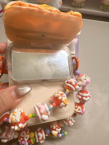 Halloween PopMart Sweet Bean 🎃Téléphone portable clip arrière support/support/support avec miroir - Photo 3 sur 5