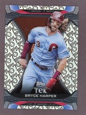 2021 Topps Update Tek 70th Anniversary #TTA6 Bryce Harper Philadelphia Phillies