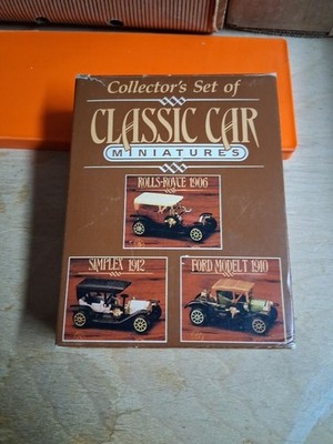 1989 Reader's Digest Set of 6 Classic Car Collection - #'s 301-#306 - New