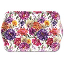 Tray Melamine &ndash; Tablett &ndash; 13 x 21 cm &ndash; Anne white &ndash; Anne weiss