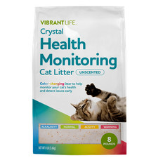 Crystal Health Monitoring Cat Litter Unscented 8 lb
