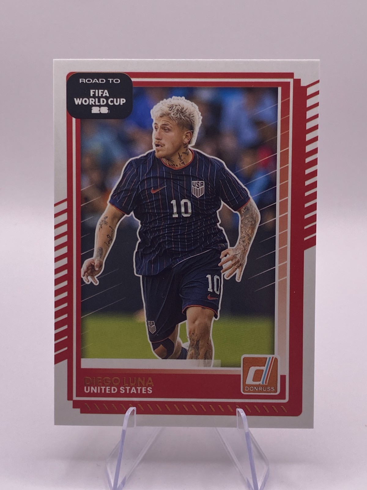 Diego Luna 2025-26 Panini Donruss #26 FIFA World Cup USA Trading Card
