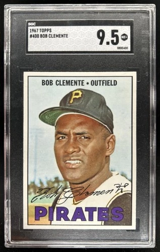 1967 Topps Bob Clemente #400 Pirates SGC 9.5