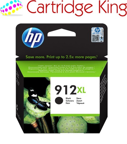 HP 912XL black ink cartridge for HP OfficeJet 8012 All-in-One Printer - Picture 1 of 1