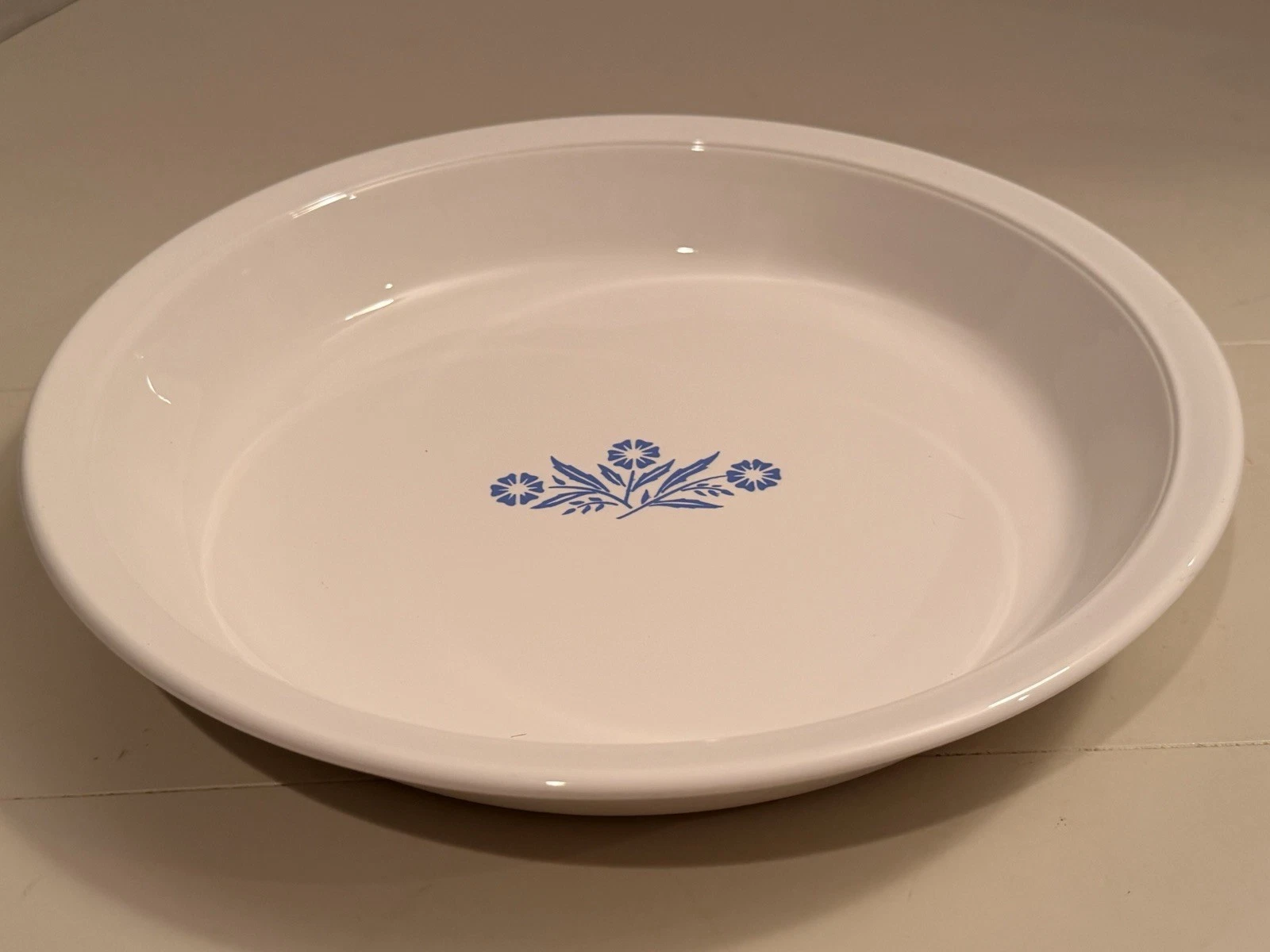 Vintage Corning Ware 9” Pie Plate. Cornflower Blue P-309, Beautiful!