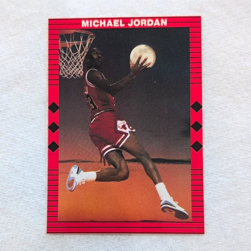 Fleer 1988-89 Fleer Michael Jordan #17 Chicago Bulls NBA Basketball Card