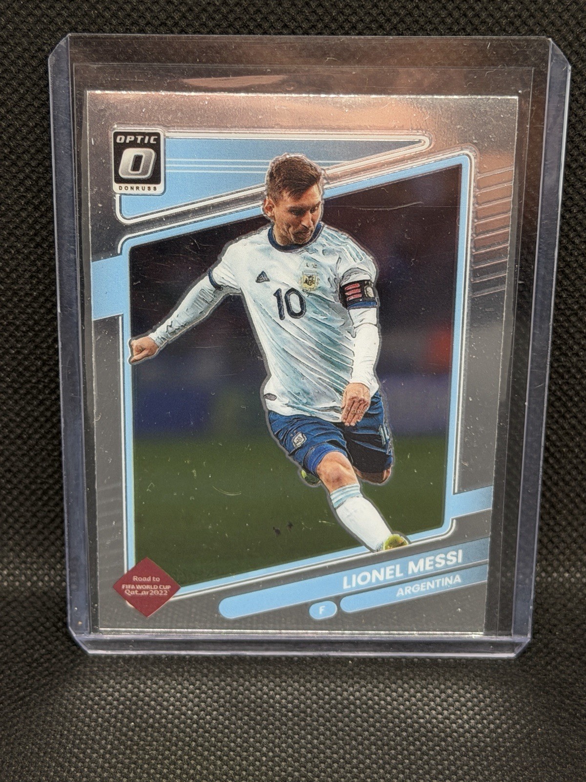Panini 2021-22 Donruss Road to Qatar Lionel Messi #1 Optic Argentina Soccer