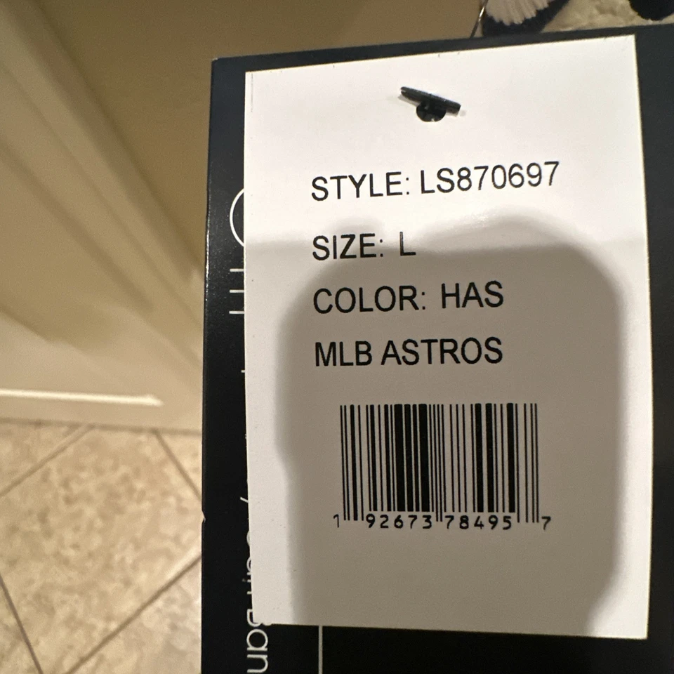 Chaqueta STARTER HOUSTON ASTROS MLB Cremallera Completa Talla Grande Foto 4 de 4