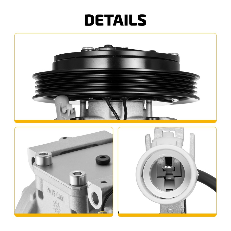 A/C AC Compressor Assembly with Clutch For Toyota Tacoma 3.4L 1995-2004 ...