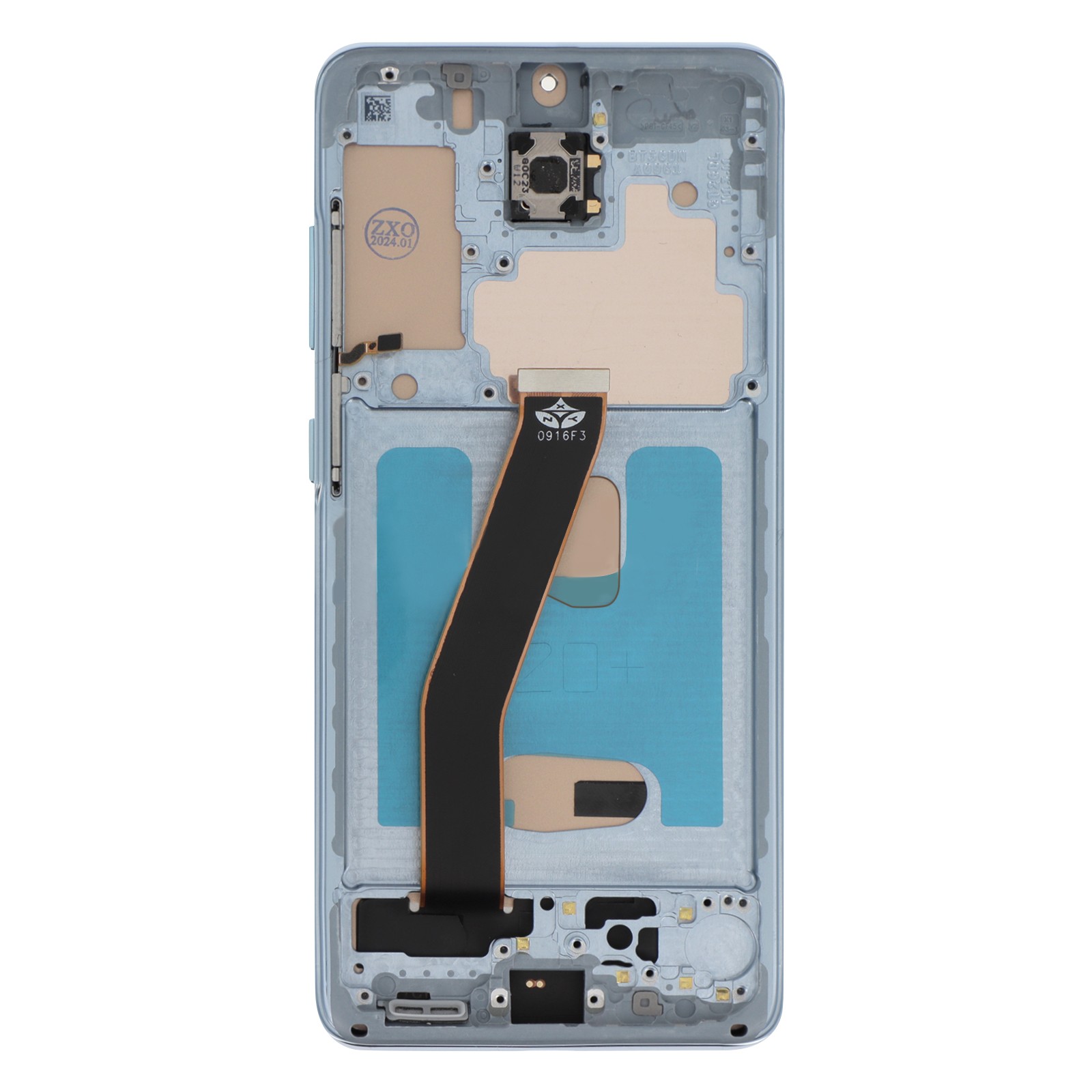Écran LCD pour Samsung S20 Clappio avec Vitre et Châssis pour Photos et Vidéos Nettes