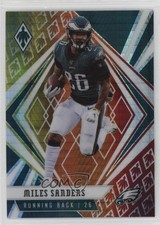 2020 Panini Phoenix Fanatics Fire Burst Miles Sanders #75 0xc1