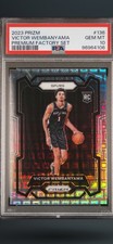 PANINI PRIZM 2023-24 WEMBY 2026 FUTURE FINALS MVP 136 PRIZM /150 ROOKIE 