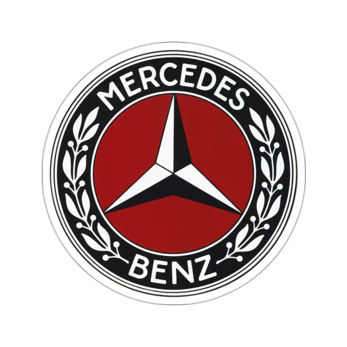 Mercedes Benz Car Logo STICKER Vinyl Die-Cut Decal