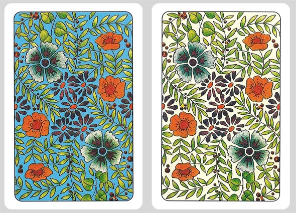 DA VINCI Fiori 100% Plastic Playing Cards - Bridge Size Regular Index - Image 3 of 3