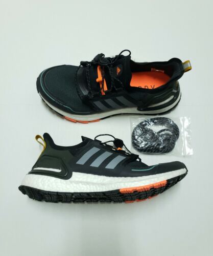 Adidas Ultraboost C.RDY Running Shoes Black Signal Orange Men's 7.5 Q46488 - Picture 1 of 10