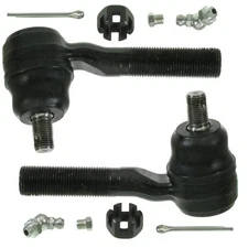 Moog Set Of 2 Front Outer Steering Tie Rod Ends Pair for Nissan Pickup D21 RWD