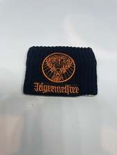 Jagermeister Wrist Sweat Band - Black + Orange Stag Logo JAGER