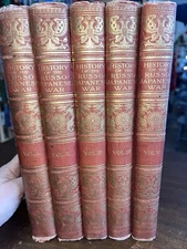 The history of the Russo Japanese war five volume set