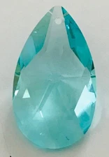 38mm Swarovski Antique Green Crystal Teardrop Sun catcher Prisms CCI