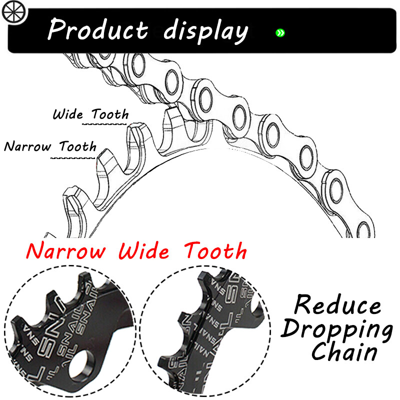 All Teeth 3052t 104bcd Chainset Crank set Round Oval MTB Road DH Bike