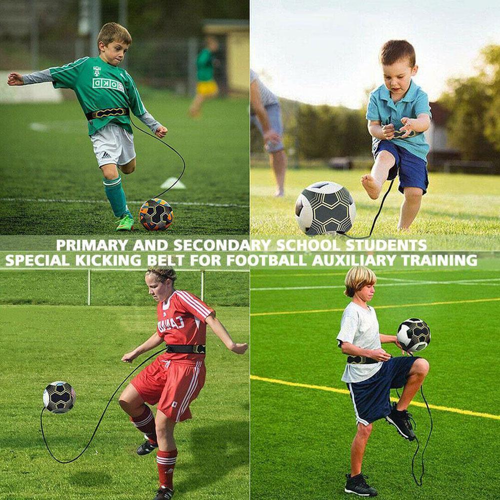 Football Kick Trainer Soccer Kick Training Practice L1S6x Waist Belt SporZ3 V5S8 eBay