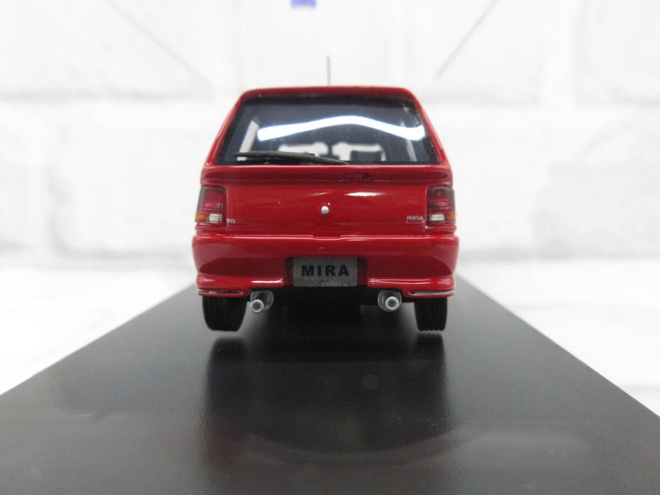 1/43 HiStory Daihatsu Mira Turbo 1990 TrXx Efi Avanzato Red Model