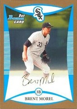 2008 Bowman Draft Prospects Gold #BDPP49 Brent Morel Chicago White Sox