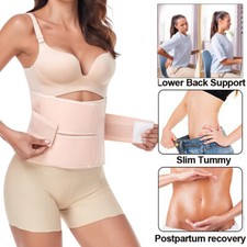 Postpartum Belly Band Abdominal Binder Post Surgery Wrap Recovery Support Belts
