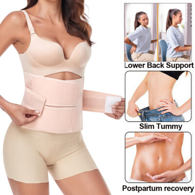 Postpartum Belly Band & Abdominal Binder Post Surgery Wrap Recovery Support Belt