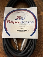 Rapco Horizon HZ Series Cable Female XLR to Male 1/4" Black 15 ft. LN