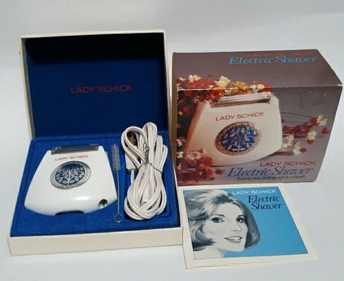 Electric Shaver In Storage Box Excellent Condition Model 109 Vintage Lady Schick