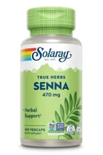 Senna Herb 470 mg - 100 Capsules -- Herbal Cleanser - Non-GMO