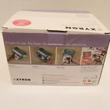 Xyron 5" Creative Station Partial Permanent Adhesive Hand Crank Laminator Craft