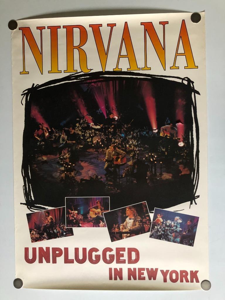 NIRVANA ポスター　Vintage　ヴィンテージ 　poster Amazon.com: UKSHFKJN Nirvana Poster Vintage Music Band