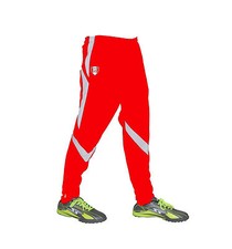 Kid's Peru Training Long Pants Arza Color Red with White Made in USA