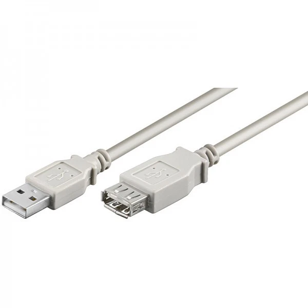 2m USB 2.0 High Speed Verlängerungskabel USB Verlängerung A-Stecker A-Buchse